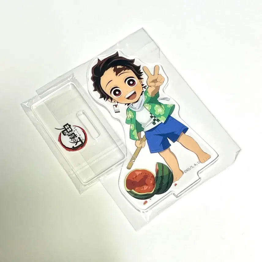 [BUNJANG] Demon Slayer Tanjiro Summer Vacation Acrylic Stand (Sealed) / 미개봉 귀멸의 칼날 탄지로 여름방학 아크릴 스탠드