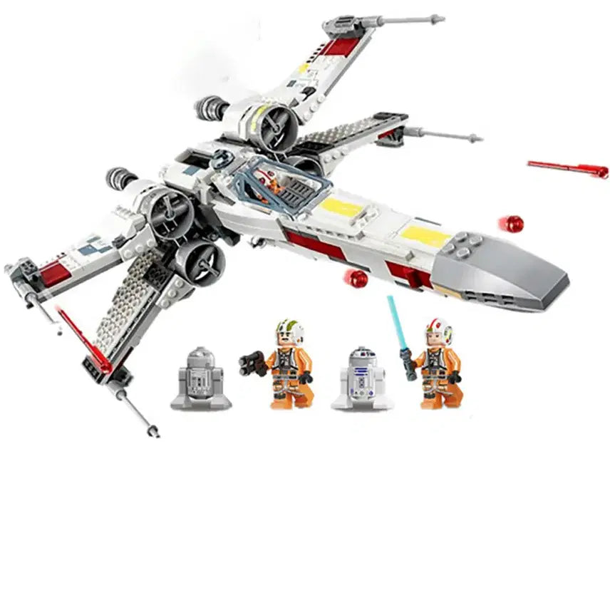 [BUNJANG] Building Block Starfighter Star Wars X-wing 730 Pieces / 빌딩블럭 스타파이트 스타워즈 엑스윙 730피스 X-wing 호환레고