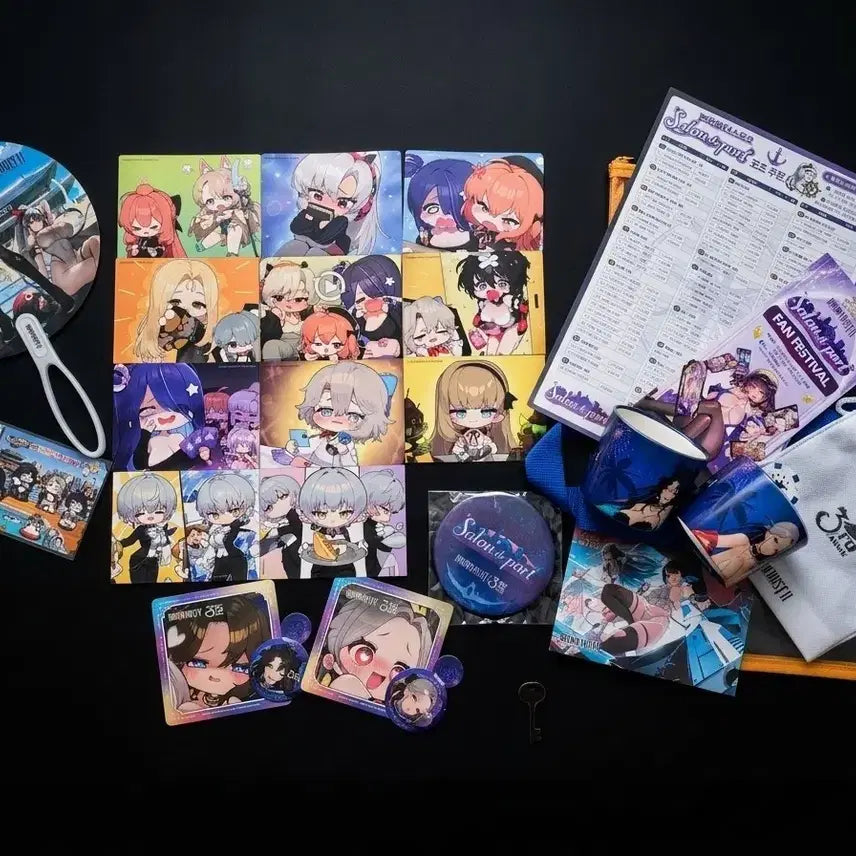 [BUNJANG] Brown Dust Fan Festival Goods Set / 브라운더스트 팬 페스티벌 굿즈 세트