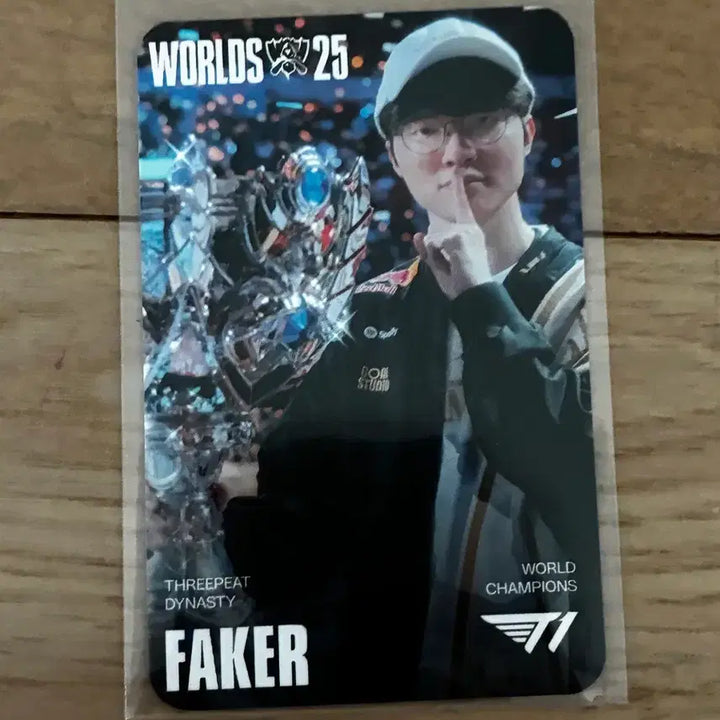 [BUNJANG] T1 Faker Photocard / MSI T1 페이커 포토카드