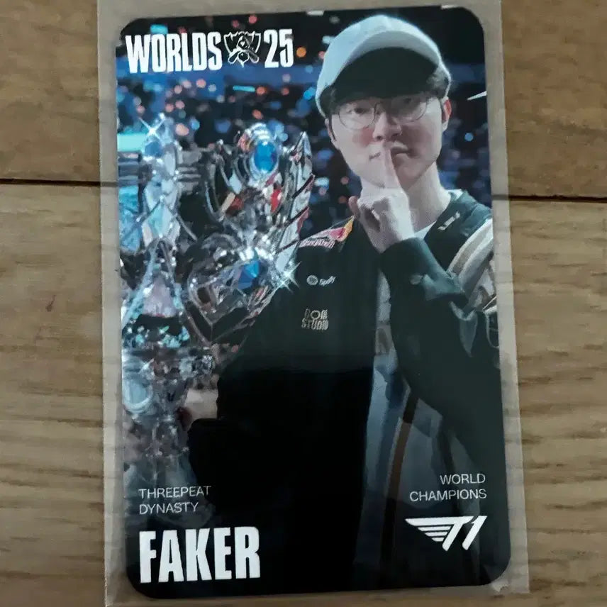 [BUNJANG] T1 Faker Photocard / MSI T1 페이커 포토카드