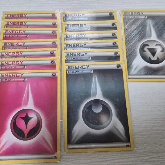 [BUNJANG] XY Pokemon Energy Card Set / XY 포켓몬 카드 에너지 카드 세트