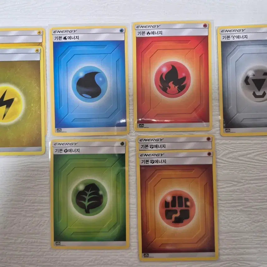 [BUNJANG] Pokemon Energy Cards Bundle Set / 포켓몬 에너지 카드 일괄 판매