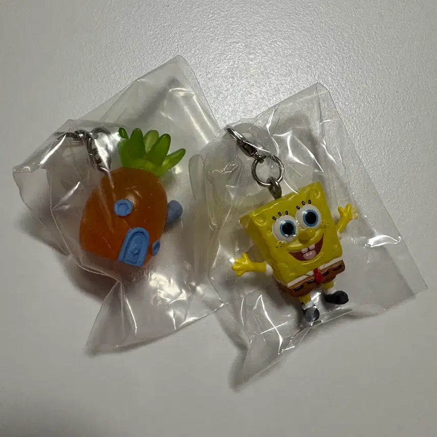 [BUNJANG] SpongeBob SquarePants Mesiruci Pineapple House Gachapon Bundle Set / 스폰지밥 메지루시(스폰지밥A, 파인애플집) 가챠 일괄 판매