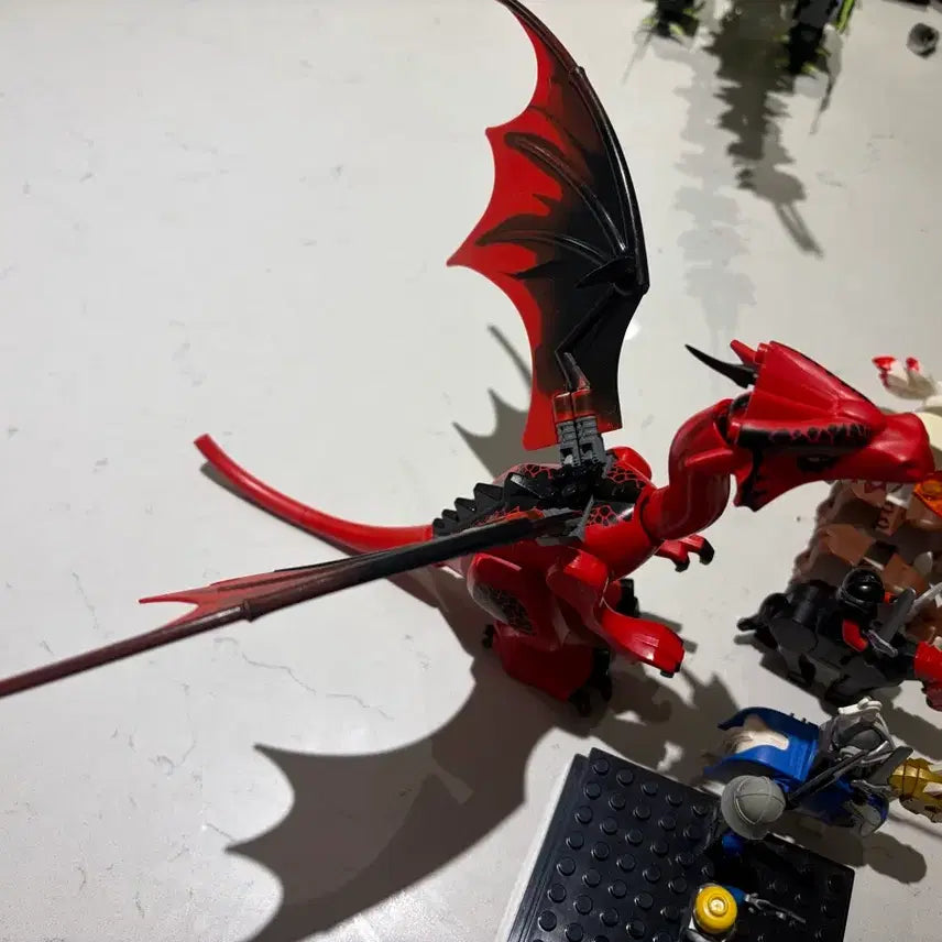 [BUNJANG] LEGO Castle Pirates of the Caribbean Figures &amp; Dragon Animal Bundle / 레고 캐슬 피규어 및 용 동물 일괄