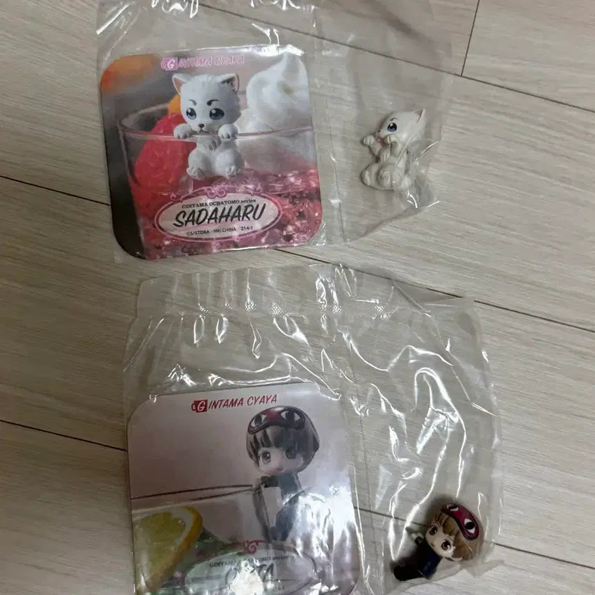 [BUNJANG] Gintama Ochakomo Okita Sougo &amp; Sadaharu Figure / 은혼 오챠토모 오키타 소고 사다하루
