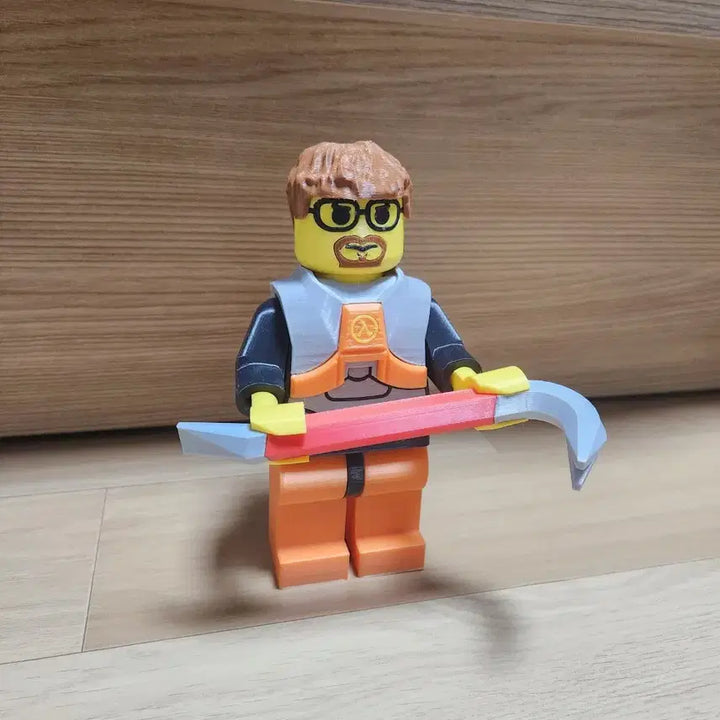 [BUNJANG] Gordon Freeman Half-Life LEGO Minifigure / 하프라이프 고든 프리맨 레고 피규어