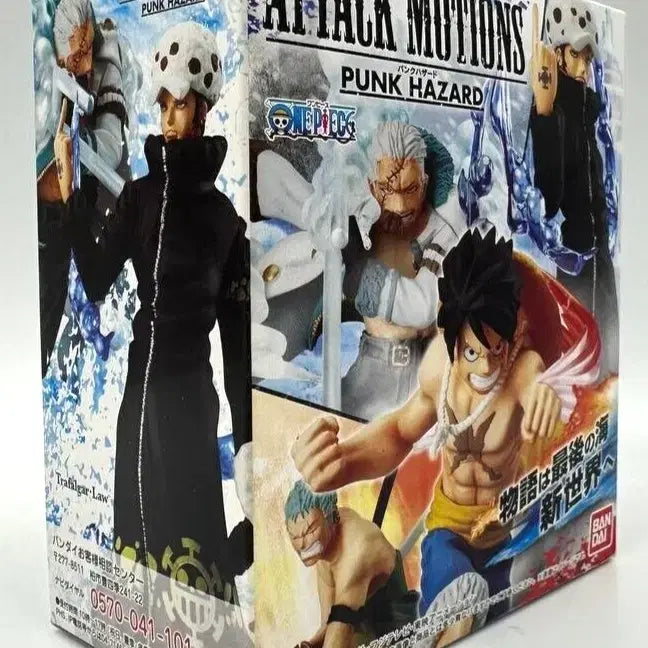 [BUNJANG] One Piece Attack Motions Punk Hazard Roronoa Zoro Figure (Sealed) / 비닐미개봉]조로 원피스 어택모션즈 펑크해저드편 피규어 식완 고전