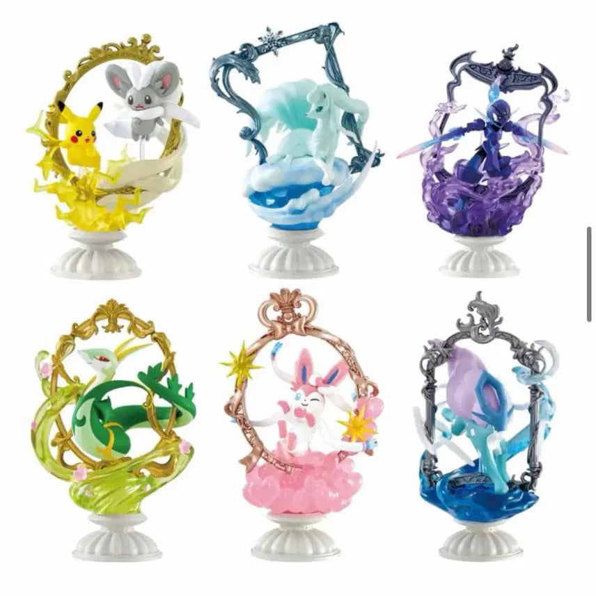 [BUNJANG] Pokemon Re-Ment Decorative Frame Collection (Serperior) Display / 포켓몬리멘트 데코레이티브 프레임 컬렉션 (샤로다)
