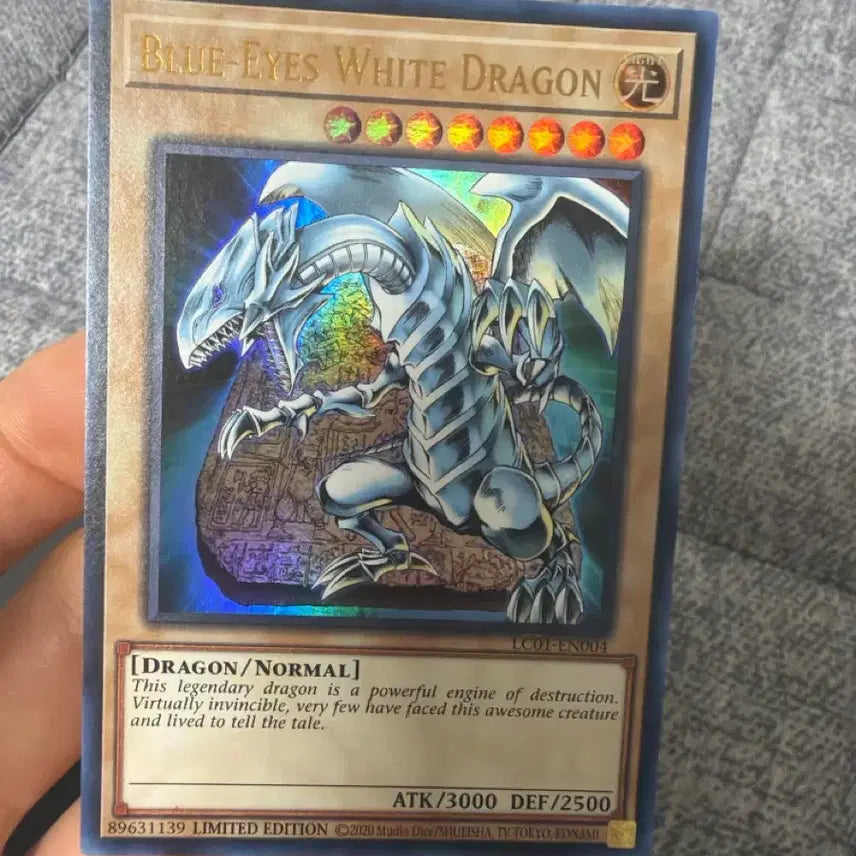 [BUNJANG] Blue-Eyes White Dragon English Edition Card / 푸른눈의백룡 영판