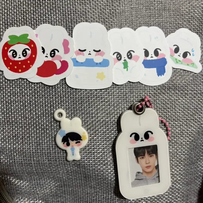 [BUNJANG] Doyoung NCT 127 Haruto Sticker Malrang Keyring Photocard / 도영 하또 스티커 다님 말랑키링 증사 키링 엔시티 127 증명사진
