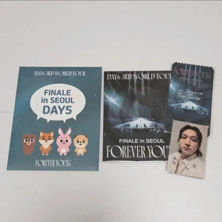 [BUNJANG] DAY6 My Day 5th Fanclub Kit Forever Young Concert Kit Bundle Set / 데이식스 마이데이 5기 팬클럽 키트 포에버영 중콘 입장키트 일괄