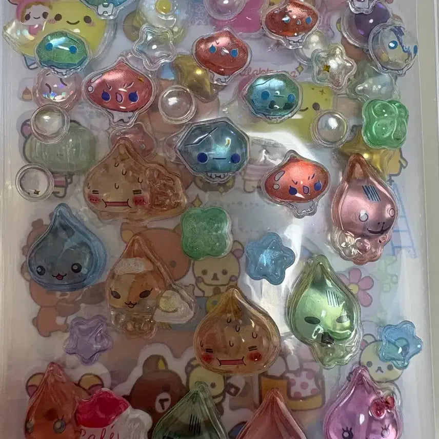[BUNJANG] Heisei Retro Paper Items &amp; Bonbon Drops Binder Bundle Set / 헤이세이 고전지류 봉봉드롭 바인더 일괄