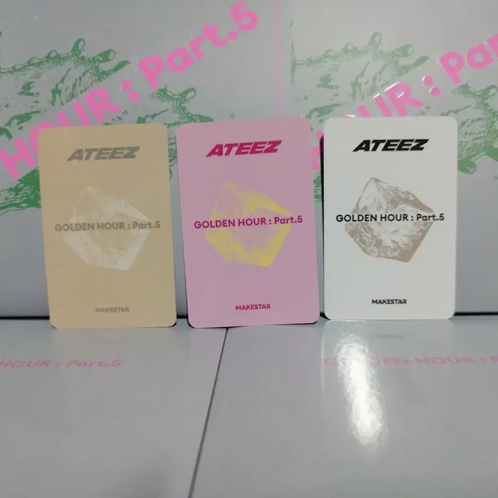 [BUNJANG] ATEEZ Makestar Lucky Draw Yunho Unit, Disco Pin, Smart Puppy Photocard Set / 에이티즈 메이크스타 윤호 특전 세트