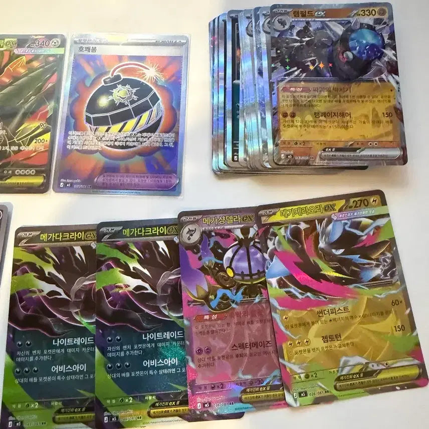 [BUNJANG] Pokemon Card Bundle (SAR Mukuh, SR Mega Moltres, etc.) / 선착순 !! 포켓몬 카드 일괄 판매( sar 무쿠, sr 메가몰드류 등등
