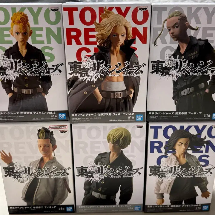 [BUNJANG] Tokyo Revengers 5-Figure Set / 도쿄 리벤저스 피규어 5종 세트