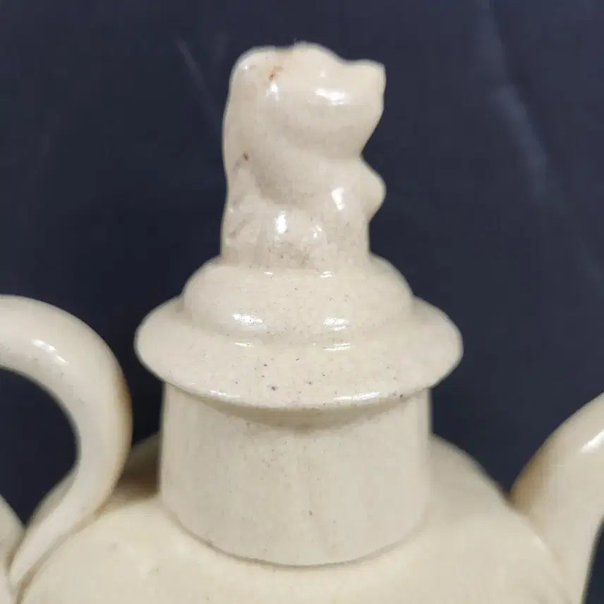 [BUNJANG] Song Dynasty Yellow Glazed Melon-Shaped Ewer / 중국도자기                 송대 미황유 과릉형 집호