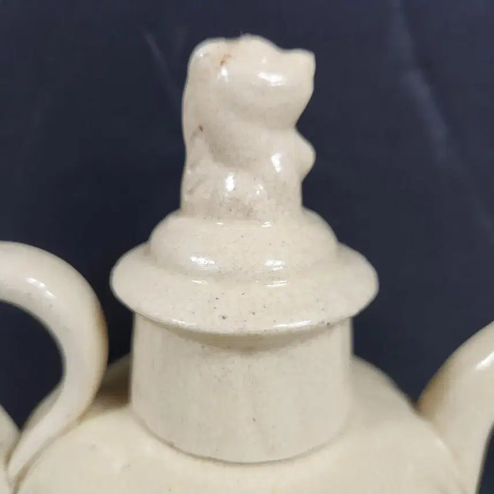 [BUNJANG] Song Dynasty Yellow Glazed Melon-Shaped Ewer / 중국도자기                 송대 미황유 과릉형 집호