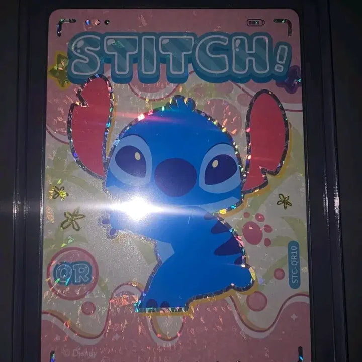 [BUNJANG] Disney Stitch QR Rare Card / 정품디즈디 스티치 qr레어 카드