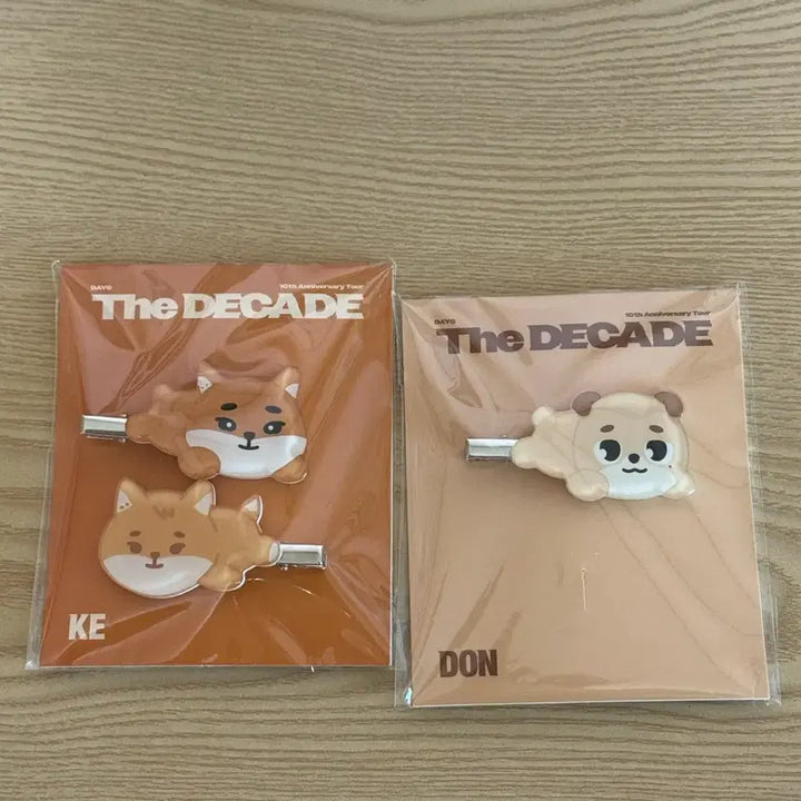 [BUNJANG] Day6 Decade National Tour Hairpin Bundle Set / 데이식스 전국투어 헤어핀 케 돈 일괄