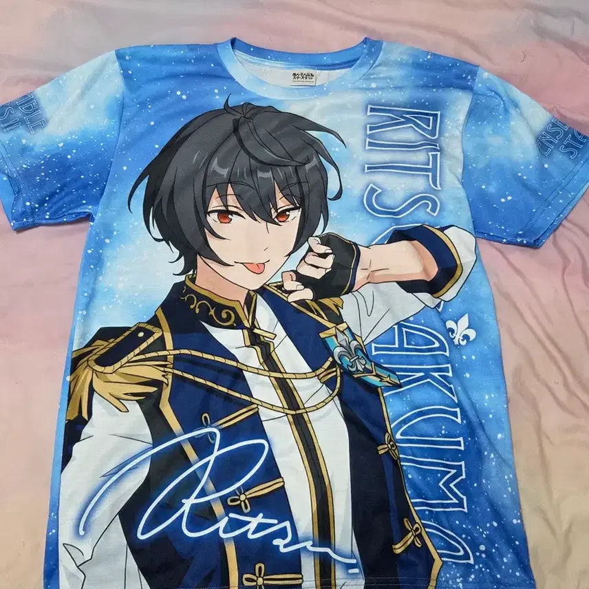 [BUNJANG] Ensemble Stars! Ritsu Sakuma Full Graphic T-Shirt / 앙스타 앙상블스타즈 사쿠마 리츠 풀그래픽 티셔츠 풀그티