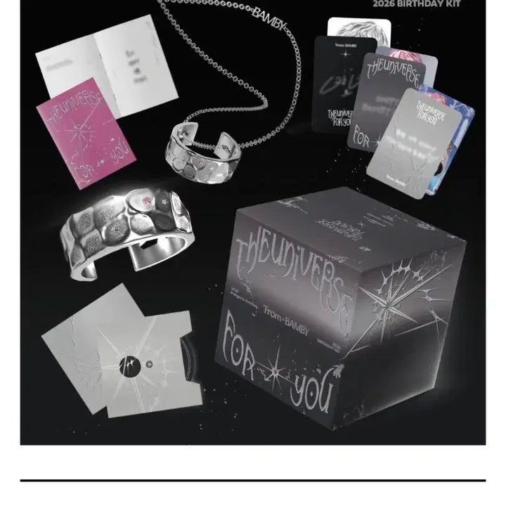 [BUNJANG] PLAVE Bambi Birthday Ring Kit Photocard Set / 플레이브 밤비 생일 반지 키트