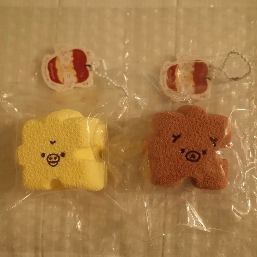 [BUNJANG] Showing Rilakkuma Kiiroitori Moushi Gelato Plush Set / Showing 쇼잉 리락쿠마 키이로이토이 무스 말랑이 샤오홍슈
