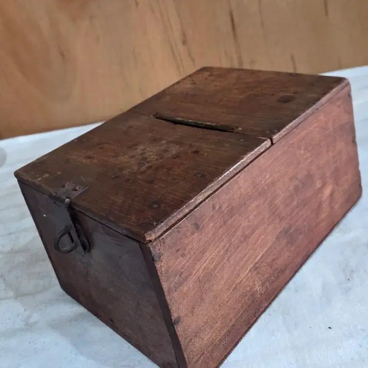 [BUNJANG] 1950s-1960s General Store Wooden Cash Box / 근대사  / 5 ~ 60년대 점빵 나무 돈통