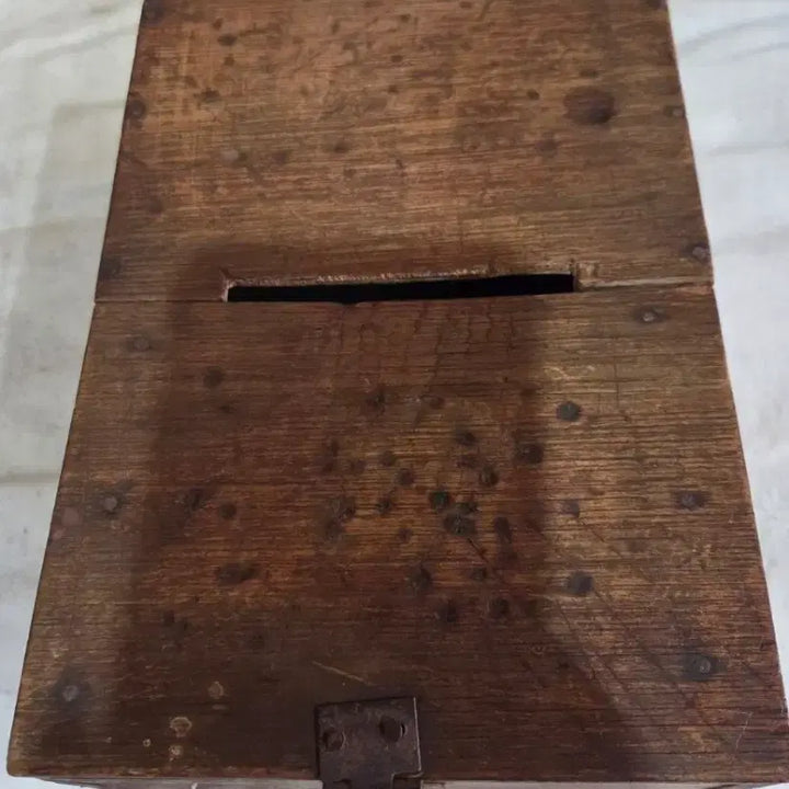 [BUNJANG] 1950s-1960s General Store Wooden Cash Box / 근대사  / 5 ~ 60년대 점빵 나무 돈통
