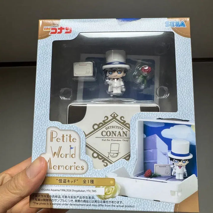 [BUNJANG] Detective Conan Petite World Memories Kaito Kid Figure (Sealed) / 미개봉) 명탐정 코난 쁘띠월드 메모리즈 피규어 괴도 키드 택포 1.6