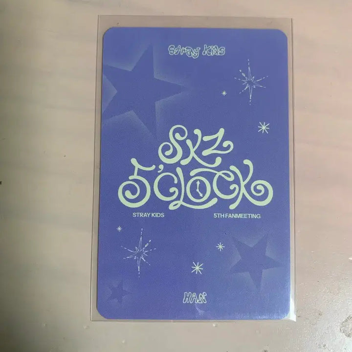 [BUNJANG] Stray Kids Han Jisung 5th Fanmeeting Photocard / 스트레이키즈 스키즈 한 한지성 5th 팬미팅 중콘 포카