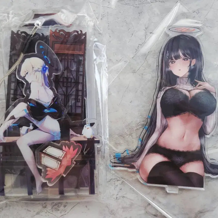 [BUNJANG] Blue Archive Acrylic Stands Bundle Set (Rio, Toki, Kei, Yuuka, Saori) / 블루아카이브 리오, 토키, 케이, 유우카 등 기타 아크릴 일괄