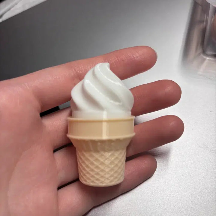 [BUNJANG] 3D Printed Soft Serve Ice Cream Clicker / 3D프린트 소프트 아이스크림 클릭커