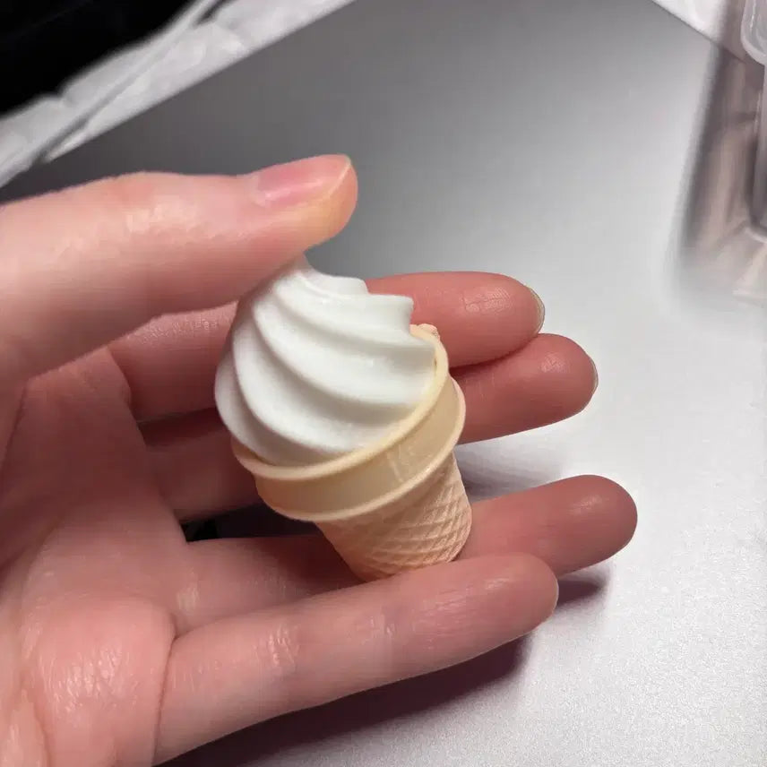 [BUNJANG] 3D Printed Soft Serve Ice Cream Clicker / 3D프린트 소프트 아이스크림 클릭커