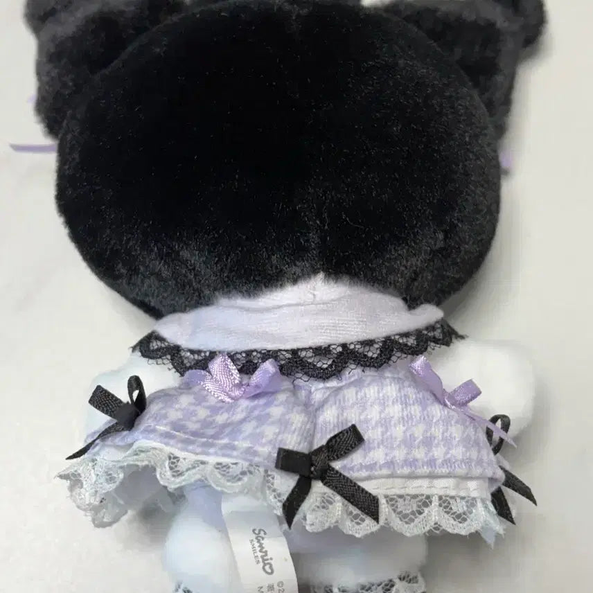 [BUNJANG] Sanrio Yumy Ribbons Kuromi Mascot Plush / 산리오 유메리본 쿠로미 마스코트 인형