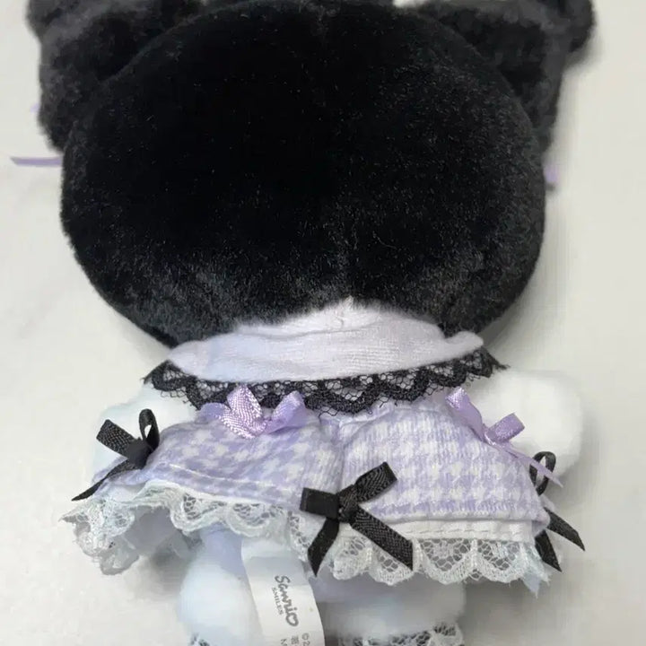 [BUNJANG] Sanrio Yumy Ribbons Kuromi Mascot Plush / 산리오 유메리본 쿠로미 마스코트 인형