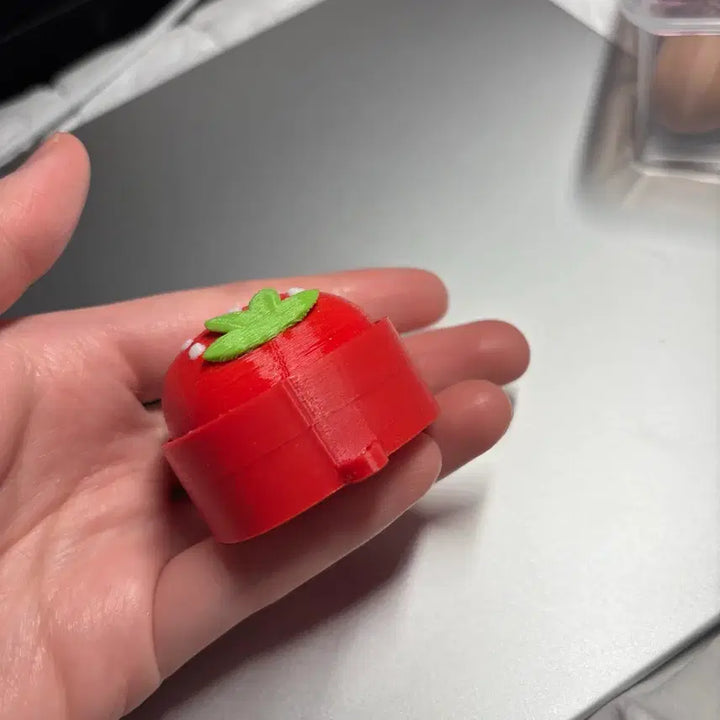[BUNJANG] 3D Printed Strawberry Clicker / 3d프린트 딸기 모양 클릭커