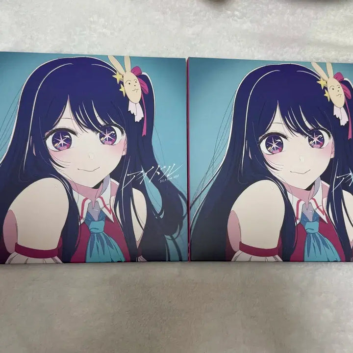 [BUNJANG] YOASOBI Idol Limited Edition LP Pink Blue Bundle Set / 요아소비 아이돌 최애의아이 한정판 LP 핑크 블루 미사용 일괄