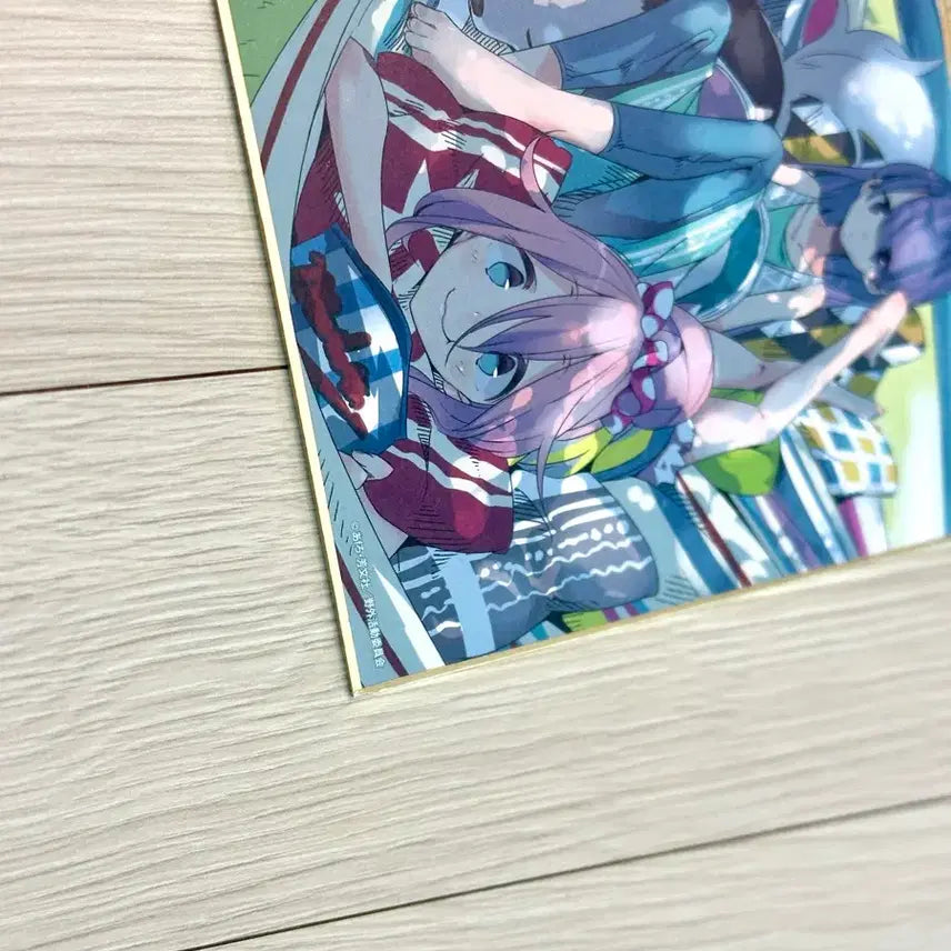 [BUNJANG] Yuru Camp Anime Illustrated Shikishi Full Set (12 Types) / [초희귀한정판]유루캠 애니메이션 일러 색지 랜덤 12종 풀세트 굿즈특전