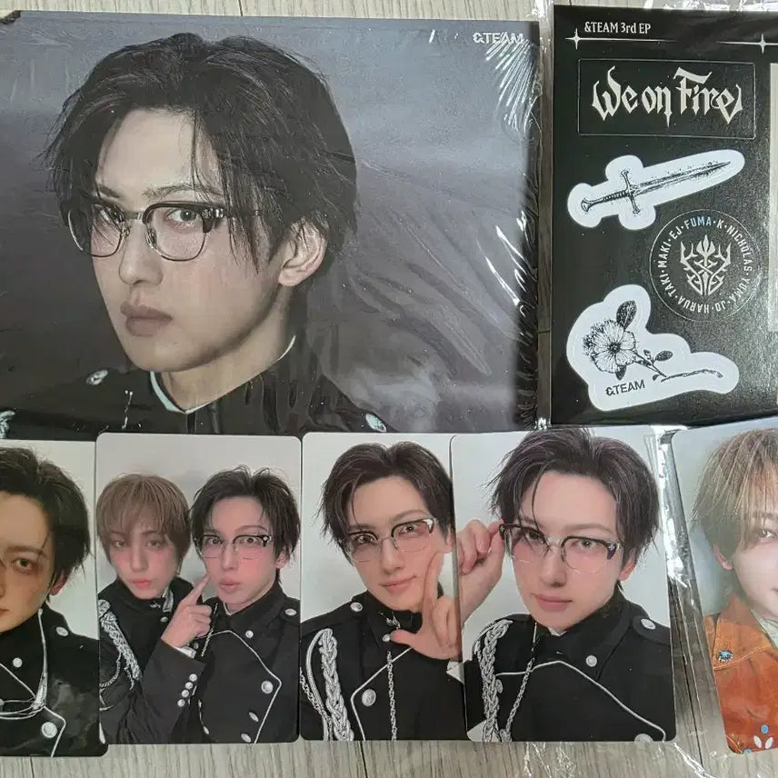[BUNJANG]  &amp;TEAM Fuma We On That Solo Version Standard Set Photocard Bundle / 앤팀 후마 위온파 솔로반 스탠다드 세트