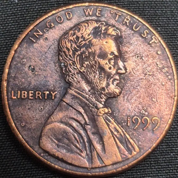 [BUNJANG] 1999 P Lincoln Penny US Bubble Mint Error Coin / 1999년 P링컨 페니 미국 버블 주조 에러 주화