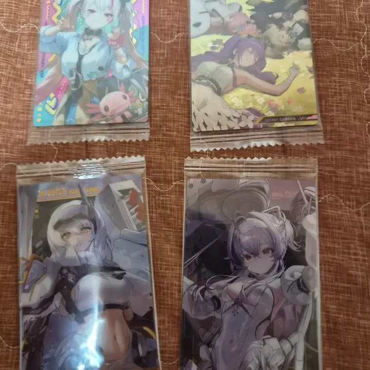 [BUNJANG] Goddess of Victory: Nikke Wafer Card Bundle Set / 니케 웨하스 카드 4장 일괄 판매