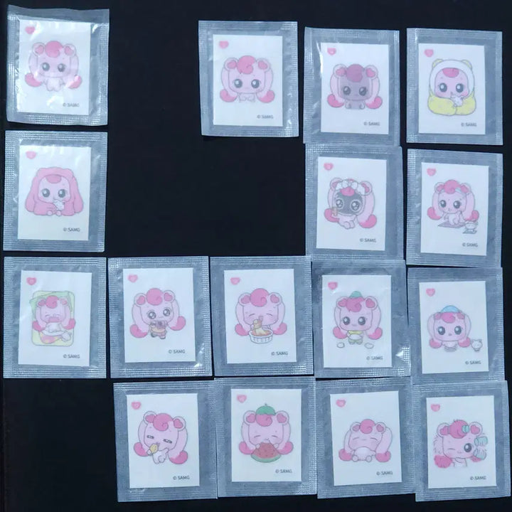 [BUNJANG] Catch Teenieping Jellyping Ttibusil Set (31 Types) / 캐치티니핑 젤리핑띠부씰 31종 판매
