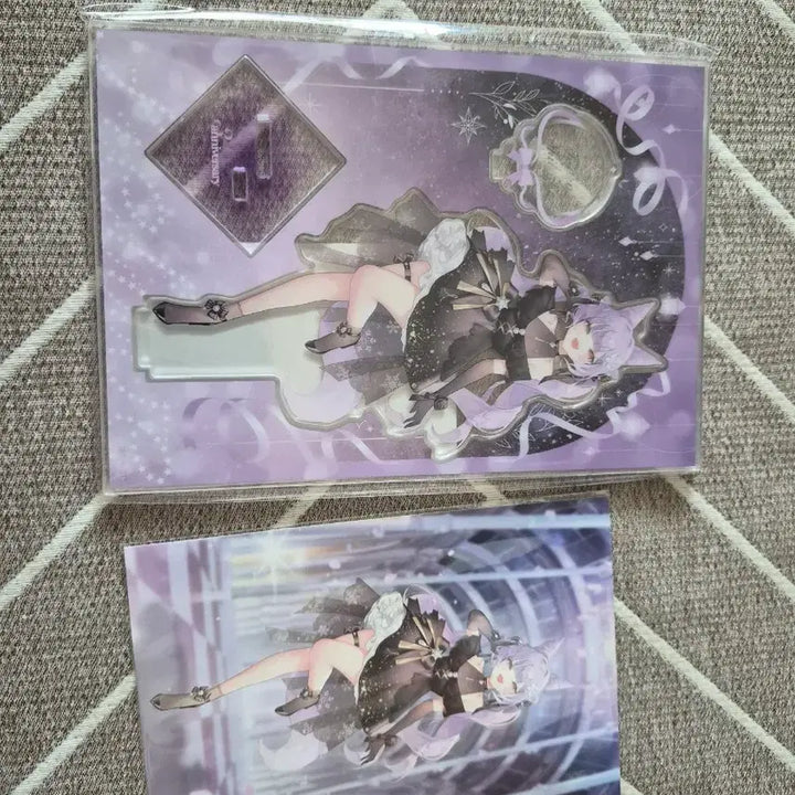 [BUNJANG] Stellive 3rd Anniversary Shibuki Acrylic Stand &amp; Postcard Set / 스텔라이브 3주년 시부키