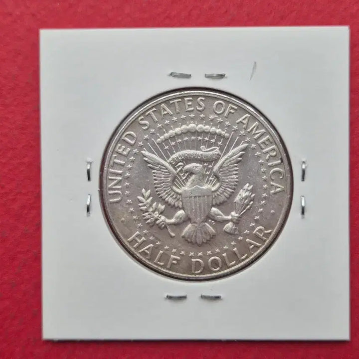 [BUNJANG] 1967 Kennedy Half Dollar Silver Coin / 미국 케네디 하프달러 은화 1967년 -1-