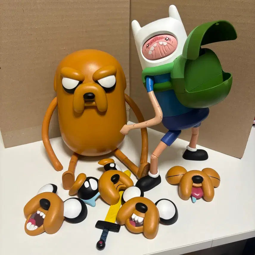 [BUNJANG] Adventure Time Deluxe 10-Inch Action Figure Set / 핀과 제이크의 어드벤처타임 디럭스 10인치 액션 피규어 세트