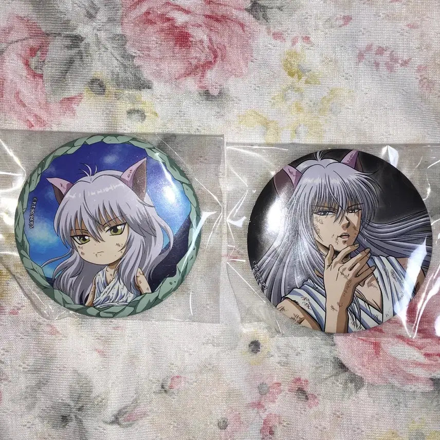 [BUNJANG] Yu Yu Hakusho Kurama Big Can Badge Bundle Set / 유유백서 요호 쿠라마 빅 캔뱃지 일괄