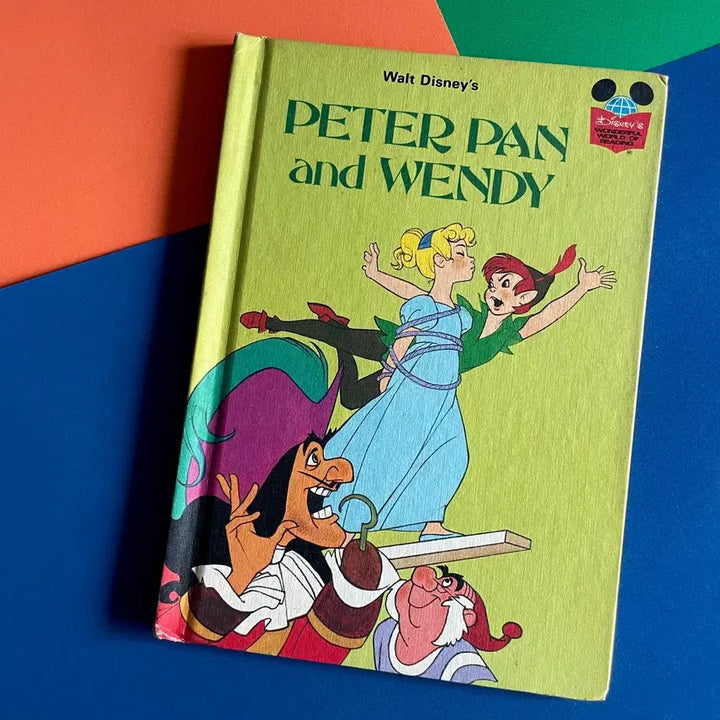 [BUNJANG] 1981 Walt Disney Original Peter Pan and Wendy Vintage Book / 1980s/월트디즈니오리지널피터팬앤웬디빈티지북rare