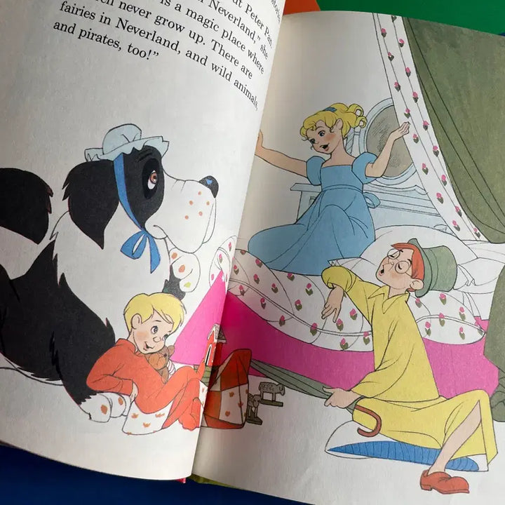 [BUNJANG] 1981 Walt Disney Original Peter Pan and Wendy Vintage Book / 1980s/월트디즈니오리지널피터팬앤웬디빈티지북rare