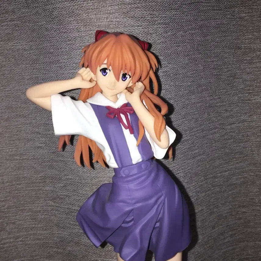 [BUNJANG] Evangelion Asuka Langley Sega School Uniform Figure 30th Anniversary / 신세기 에반게리온 아스카 랑그레이 세가 교복 피규어 30주년